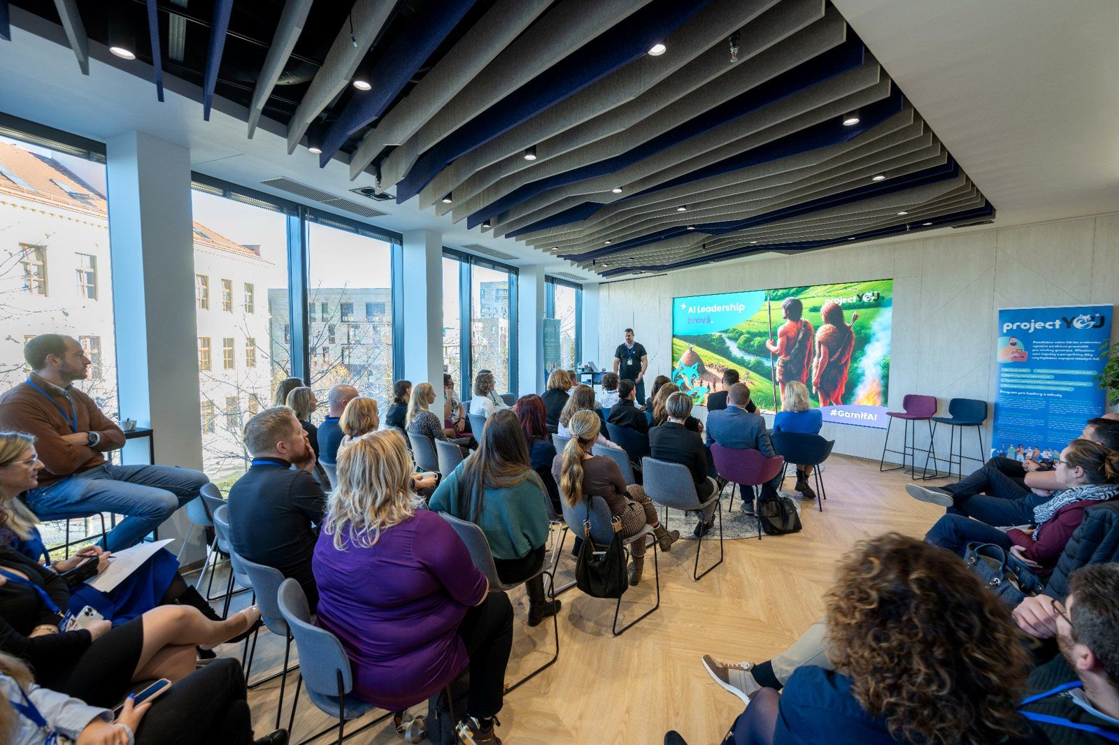 An engaged audience at a projectYOU conference